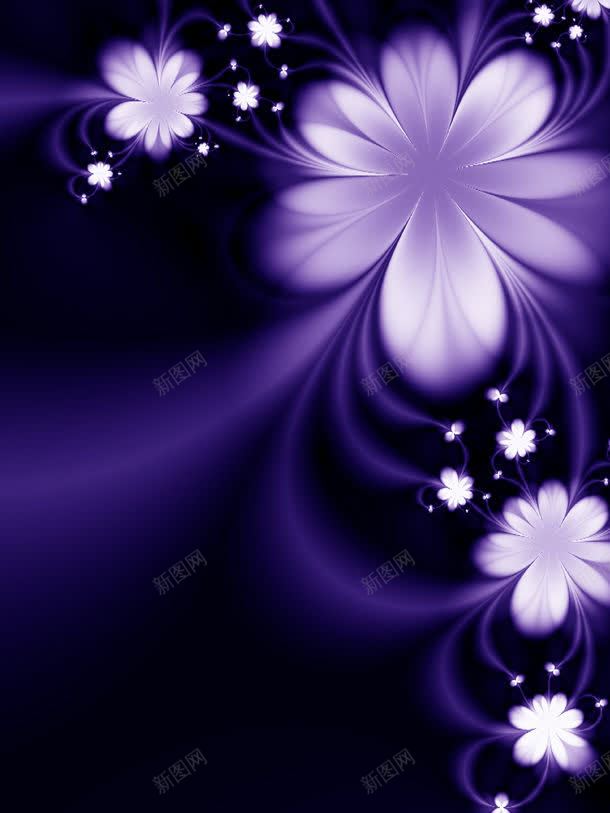 紫色梦幻花背景背景图片免费下载 素材7jquqvqvu 新图网