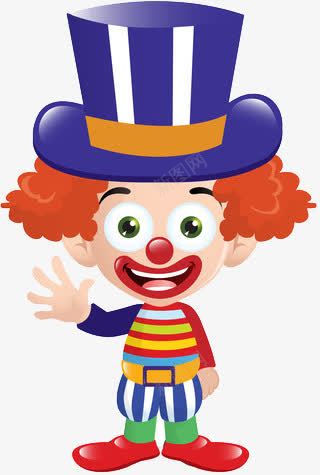 小丑png免抠素材_新图网 https://ixintu.com joker 小丑joker 带帽子 招手 红嘴唇