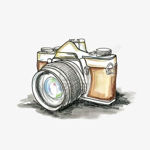 复古相机png免抠素材_新图网 https://ixintu.com 单反 卡通 微店 手绘 插画 涂鸦 相机