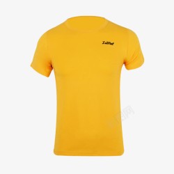 黄色短袖黄色立体衬衫高清图片