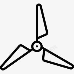 航空技术螺旋桨图标高清图片