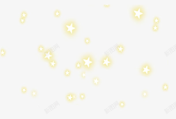 亮晶晶的星星png免抠素材_新图网 https://ixintu.com 亮晶晶 星星 星星素材 黄色