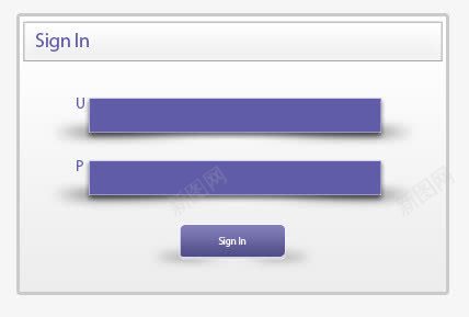 紫色UI登录窗口psd免抠素材_新图网 https://ixintu.com UI 弹出框 注册 登录 窗口