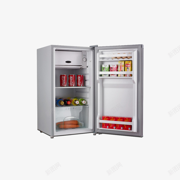 灰色迷你单门冰柜png免抠素材_新图网 https://ixintu.com 冰柜 单开门冰箱 家用电器 小型厨具 小型电器 迷你冰箱 饮料设计