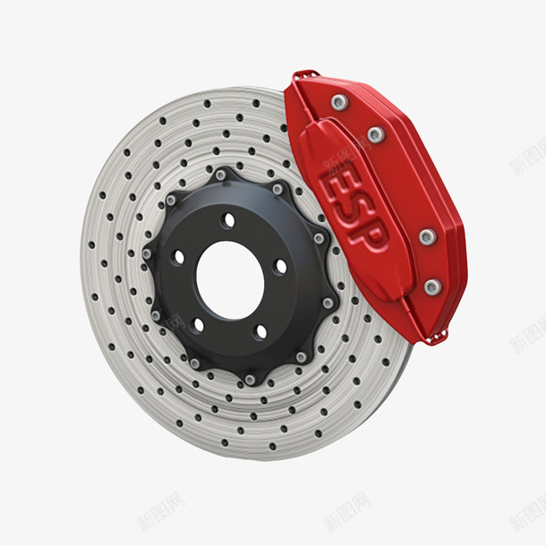 红色esp夹着刹车盘的汽车刹车png免抠素材_新图网 https://ixintu.com esp 不锈钢板 减速 刹车皮 压力 安全 形式 摩擦 汽车 汽车刹车片 穿孔 红色esp夹着刹车盘的汽车刹车片实物免费下载 螺母 钢板 铆钉 防锈 隔热层