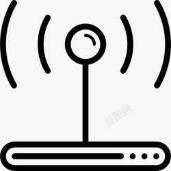 WiFi路由器图标图标