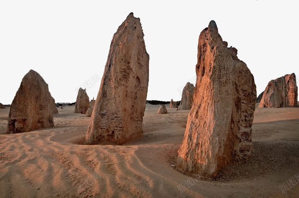 澳大利亚景点尖峰石阵png免抠素材_新图网 https://ixintu.com 尖峰石阵 旅游景区 澳大利亚景点 澳洲尖峰石阵 著名景点