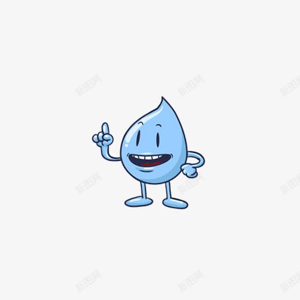水滴png免抠素材_新图网 https://ixintu.com T恤装饰图案 卡通水滴 可爱小水滴 水 水元素 纯净水