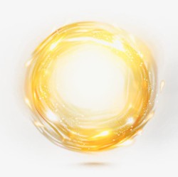 合成创意黄色的光圈素材