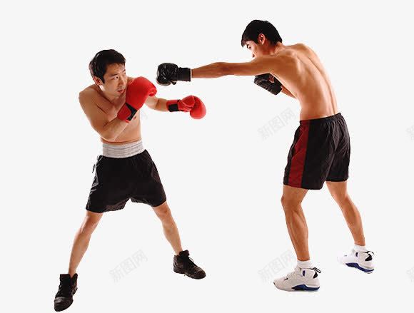 拳击比赛png免抠素材_新图网 https://ixintu.com 两个人打拳击 拳击对手素材 拳击手 拳击训练