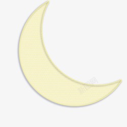 庆祝开斋节金色的月亮高清图片