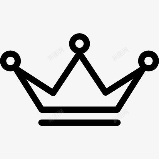 皇冠的轮廓图标png_新图网 https://ixintu.com 冠 形状 概述 王室加冕 皇冠 皇家 设计