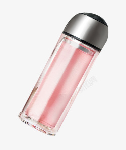 免抠粉色水壶精美粉色玻璃杯高清图片