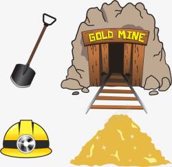 矿产资源工人采矿高清图片