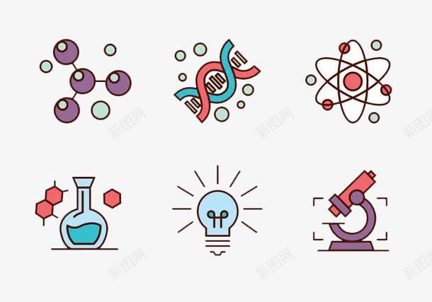 卡通医护研究器具显微镜png免抠素材_新图网 https://ixintu.com 医护 医药学 卡通 器具 新发现 研究 突破