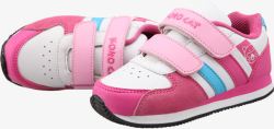 粉色女童凉鞋粉色可爱女童童鞋运动鞋高清图片