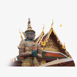 泰国龙眼外国寺庙高清图片
