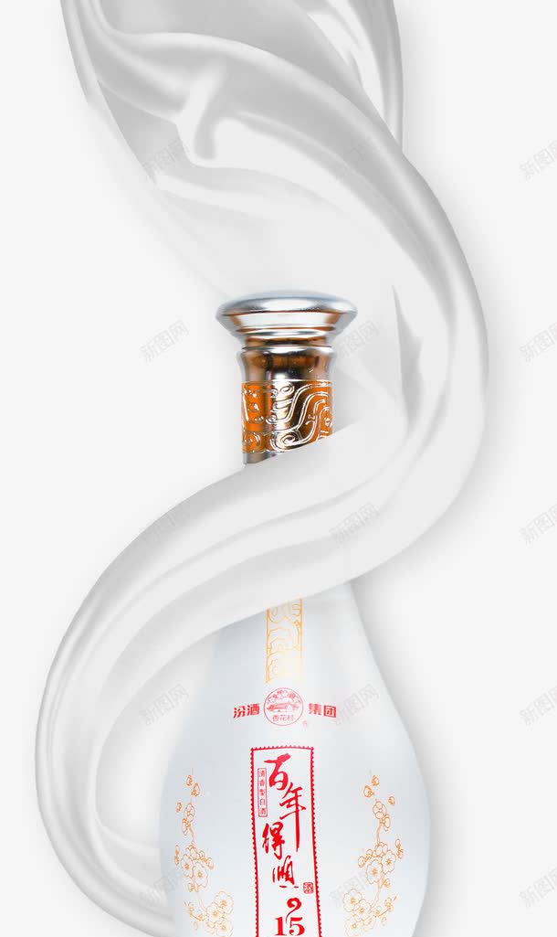 白色丝绸png免抠素材_新图网 https://ixintu.com 丝带 丝绸 酒品