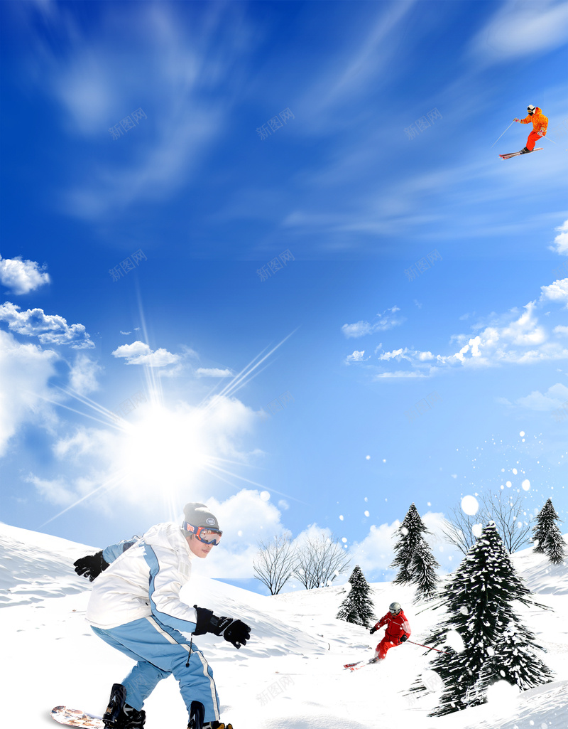 冬季滑雪广告海报jpg设计背景_新图网 https://ixintu.com 冬季滑雪 户外运动 滑雪 滑雪场 滑雪培训 滑雪广告 滑雪活动 滑雪背景 滑雪运动