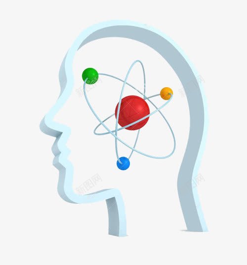 人体大脑png免抠素材_新图网 https://ixintu.com 人脸 兼容 思考 脑子 脑容量