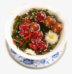 宁夏青铜峡宁夏特产八宝茶盖大碗茶高清图片