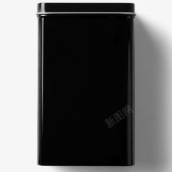 储物罐免费png图片黑色铁盒高清图片