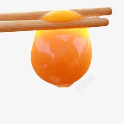烘焙材料黄色透亮的鸡蛋蛋黄高清图片