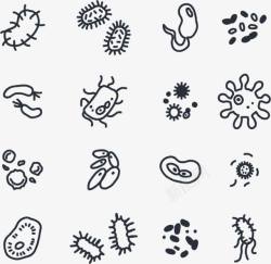 生物多样性菌群的多样性高清图片