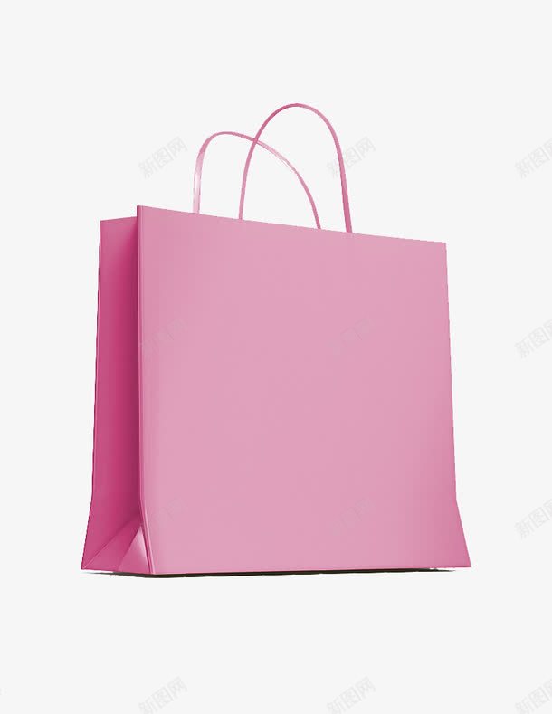 粉色购物袋png免抠素材_新图网 https://ixintu.com 创意购物袋 商场购物袋 手提购物袋 环保购物袋 礼品袋 纸袋 购物带 购物袋 超市购物袋