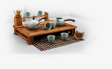 茶具茶文化png免抠素材_新图网 https://ixintu.com 木质 禅意 精美茶具 茶 茶桌 茶盘 陶瓷