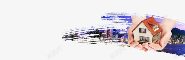 房子png免抠素材_新图网 https://ixintu.com banner 房子 装修 装修公司网页banner免费下载