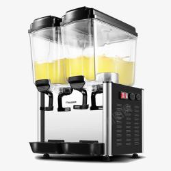 商用自助果汁机全自动冷热饮料机高清图片
