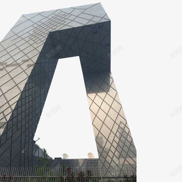 中央电视台png免抠素材_新图网 https://ixintu.com 中央电视台 北京建筑 大裤衩 央视大楼 现代建筑