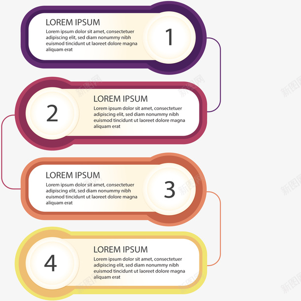 PPT流程图矢量图ai免抠素材_新图网 https://ixintu.com PPT 流程 矢量ppt 装饰图案 顺序 矢量图