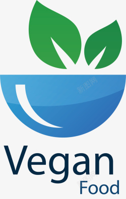 logo中医叶子中式餐饮logo矢量图图标高清图片
