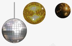 舞厅disco水晶球素材