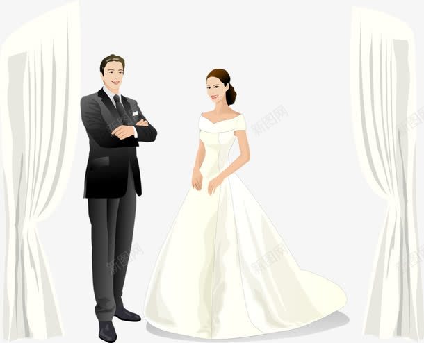 婚姻礼堂png免抠素材_新图网 https://ixintu.com 卡通 婚姻 手绘 礼堂