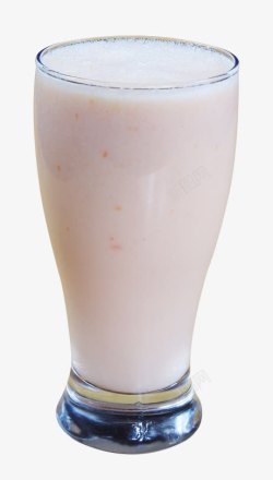 营养丰富的木瓜木瓜牛奶饮料高清图片