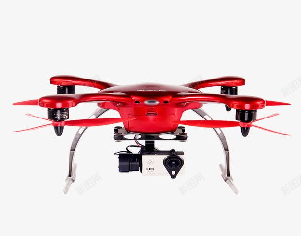 红色无人机png免抠素材_新图网 https://ixintu.com 产品实物 拍摄 无人机 无人机演出 玩具 电器 红色 航模 飞行器