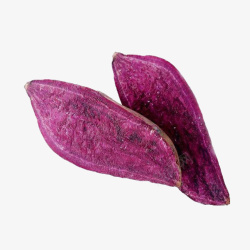 紫薯菊花饼两片紫薯元素高清图片
