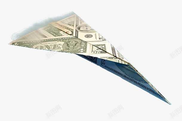 纸币折纸飞机png免抠素材_新图网 https://ixintu.com 折纸 空运 纸币 航空 飞机