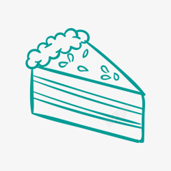 三明治蛋糕卡通三明治高清图片