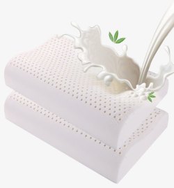 环保枕头天然乳胶安睡枕高清图片