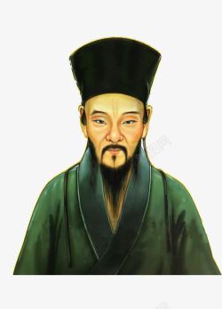 古诗人物王阳明画像高清图片