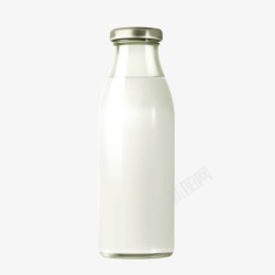 宽口玻璃奶瓶玻璃奶瓶高清图片