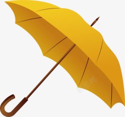 黄色伞黄色的雨伞高清图片