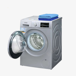 自动烘干全自动滚筒洗衣机高清图片