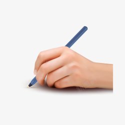手势写字画画拿着铅笔的手高清图片