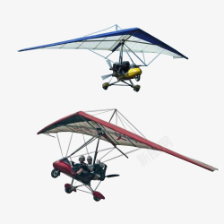 滑翔机飞机伞翼高清图片