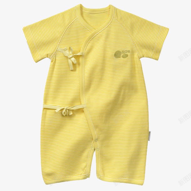 产品实物婴儿服装png免抠素材_新图网 https://ixintu.com 小孩衣服 小巧 黄色